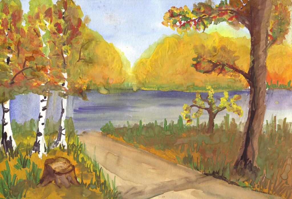 Картинки на тему Осень золотая - для детей, самые красивые и прикольные 8