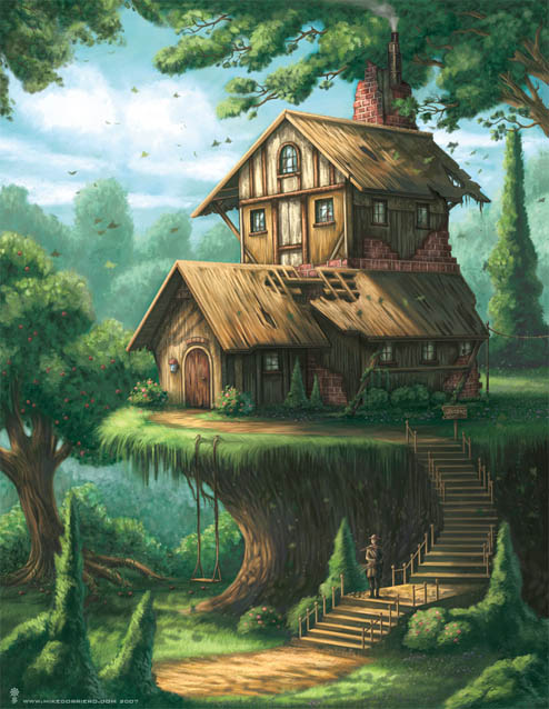 Наш волшебный зеленый дом картинки и рисунки - красивые и удивительные 13