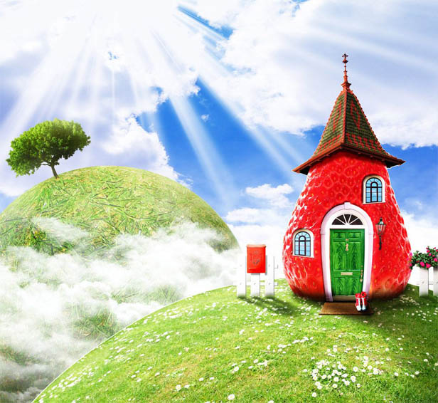 Наш волшебный зеленый дом картинки и рисунки - красивые и удивительные 2