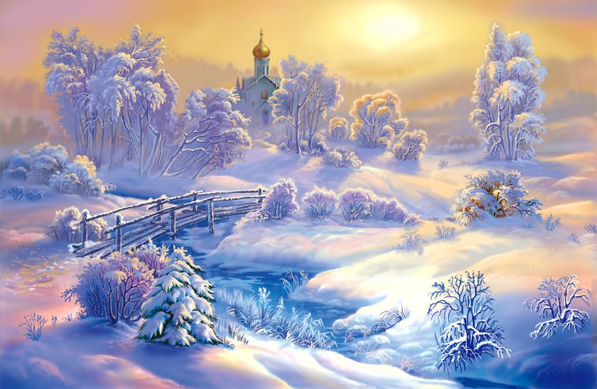 Зимняя сказка картинки красивые и прикольные - интересная коллекция 1
