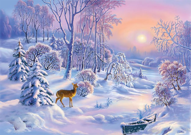Зимняя сказка картинки красивые и прикольные - интересная коллекция 12