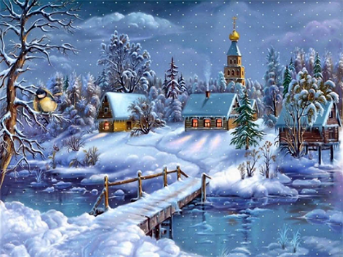 Зимняя сказка картинки красивые и прикольные - интересная коллекция 2