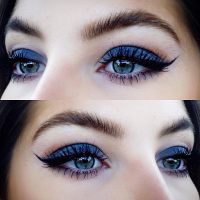 Как сделать идеальный макияж для голубых глаз - простые советы 3