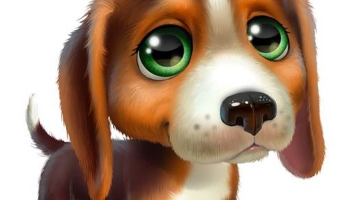 Картинки для срисовки Год собаки - самые прикольные и красивые 12