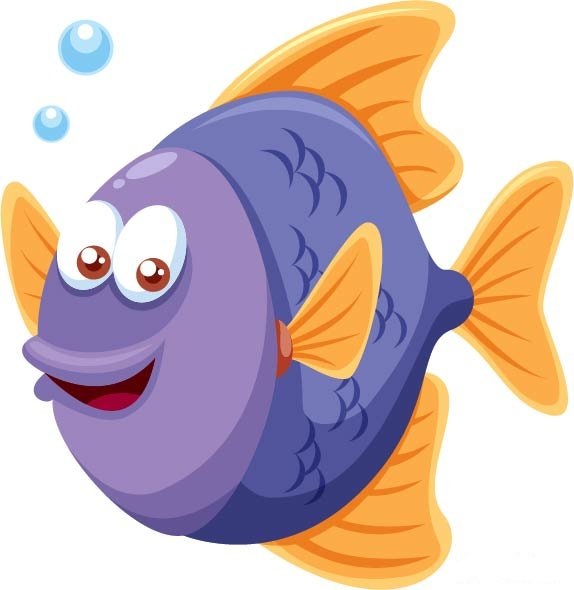 Красивые и прикольные картинки рыб для детей - лучшая подборка 9