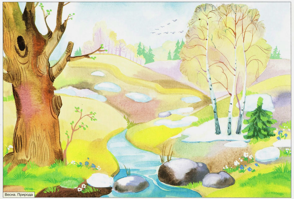 Картинки на тему Весна для детского сада - самые красивые и прикольные 15