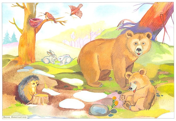 Картинки на тему Весна для детского сада - самые красивые и прикольные 7