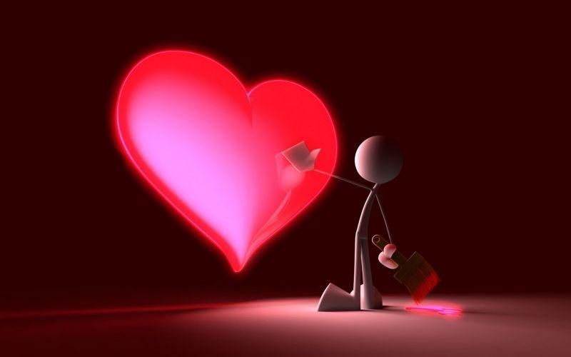 Красивые картинки сердце о любви - очень интересные и приятные 15