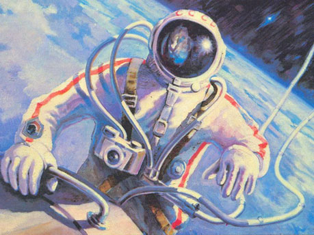 Рисунки для детей ко дню Космонавтики - самые красивые и прикольные 3