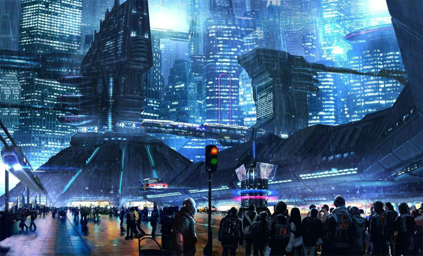 Картинки будущего города или город будущего - лучшие АРТы 1