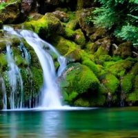 Картинки на телефон водопады и водопад - самые красивые 13