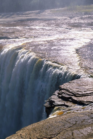 Картинки на телефон водопады и водопад - самые красивые 15