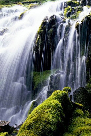 Картинки на телефон водопады и водопад - самые красивые 9