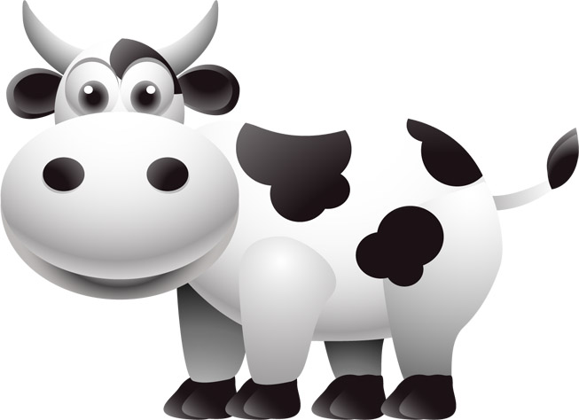 Красивые картинки коровы для детей и малышей - сборка 15