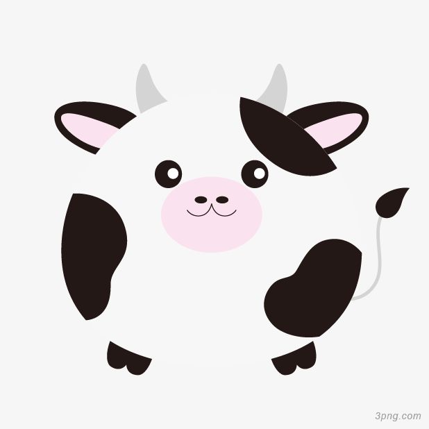 Красивые картинки коровы для детей и малышей - сборка 2