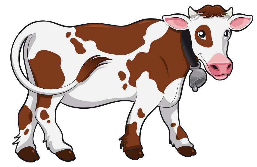 Красивые картинки коровы для детей и малышей - сборка 22
