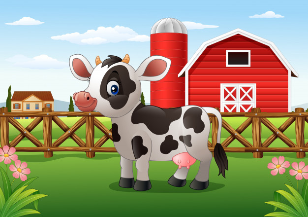 Красивые картинки коровы для детей и малышей - сборка 4