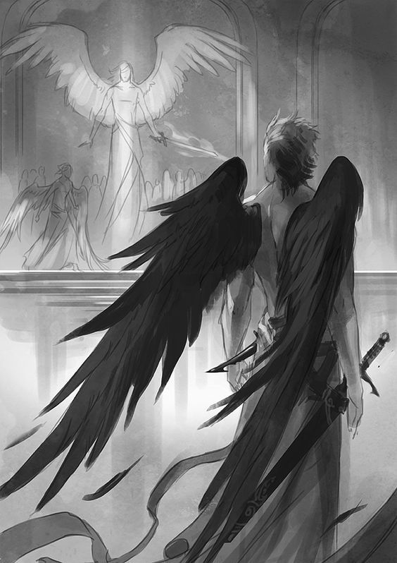 Красивые картинки на аву человек или ангел с крыльями - сборка 5