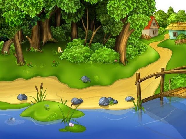 Красивые картинки реки для детей - увлекательная сборка 4