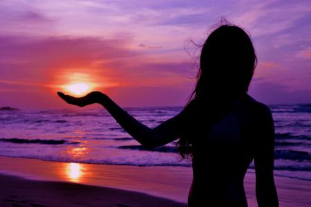 Красивые картинки на аву девушки, море, пляж, вода - подборка 15