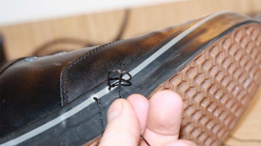 Как прошить обувь шилом или крючком своими руками - способы 3