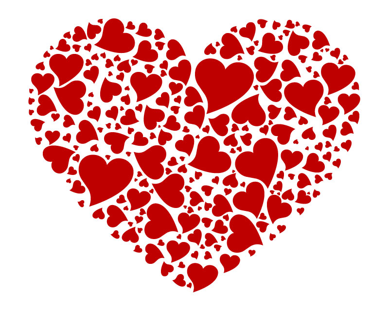Классные и красивые картинки для срисовки сердечки и сердца - сборка 3