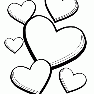 Классные и красивые картинки для срисовки сердечки и сердца - сборка 6