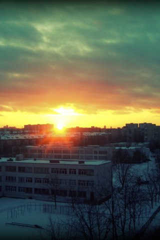 Крутые и красивые картинки на телефон закат, закат Солнца 13