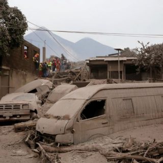 Последствия извержения вулкана Фуэго в Гватемале - фото, новости 1