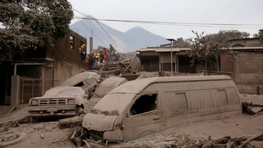 Последствия извержения вулкана Фуэго в Гватемале - фото, новости 1