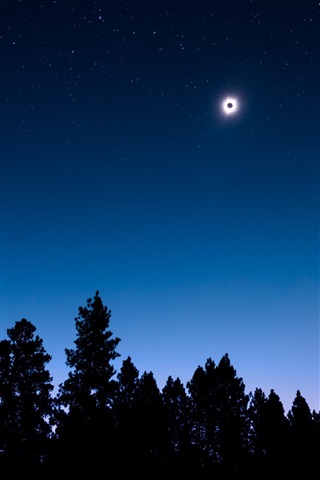 Невероятные и необычные картинки, фото луны на телефон на заставку 1