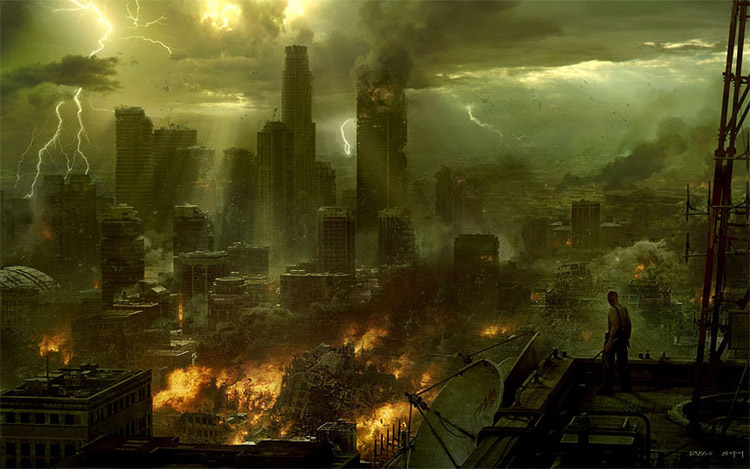 Очень красивые и завораживающие картинки Апокалипсиса - подборка 2