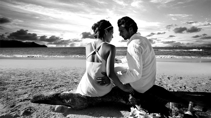 Черно-белые фото влюбленных людей, красивые пары - сборка фото 16