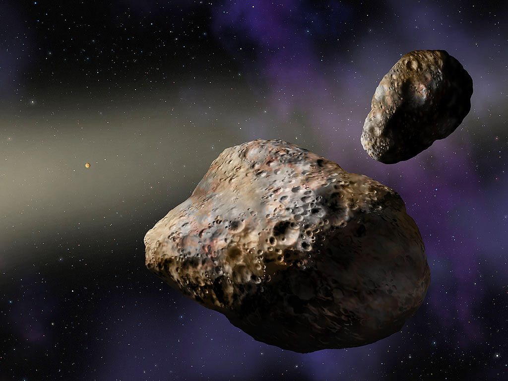 Красивые и необычные картинки, арты астероидов. Картинки Астероиды 12