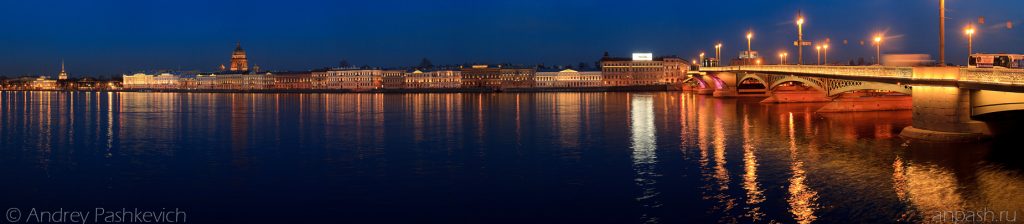 Красивые и необычные панорамные фотографии Санкт-Петербурга 4