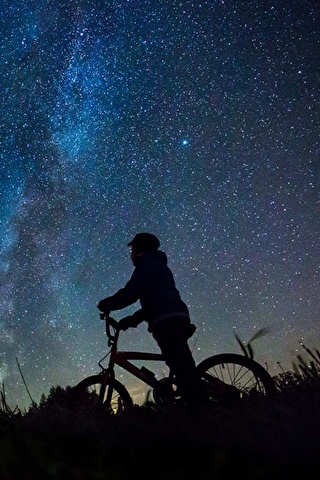 Красивые и прикольные картинки на телефон ночное небо - сборка 13
