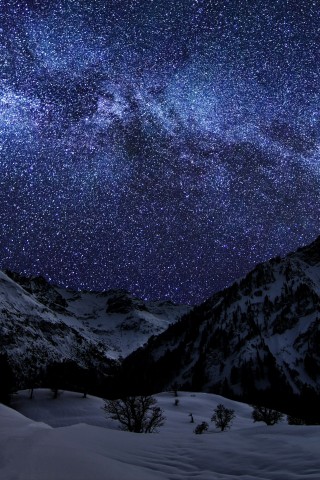 Красивые и прикольные картинки на телефон ночное небо - сборка 15