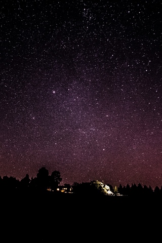 Красивые и прикольные картинки на телефон ночное небо - сборка 16
