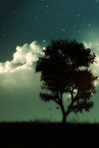 Красивые и прикольные картинки на телефон ночное небо - сборка 8