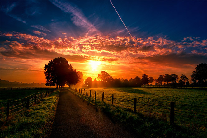 Красивые и удивительные картинки, фото Восход Солнца - подборка 8