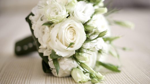 Красивые картинки цветов белые розы, удивительные букеты 14