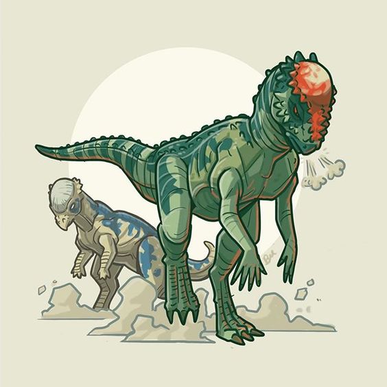 Очень красивые картинки динозавров для срисовки - подборка 1