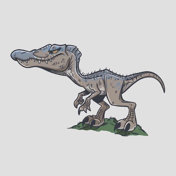 Очень красивые картинки динозавров для срисовки - подборка 13
