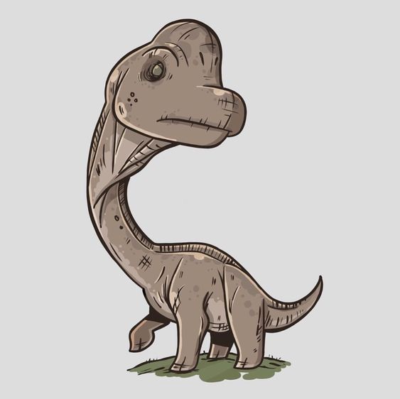 Очень красивые картинки динозавров для срисовки - подборка 2