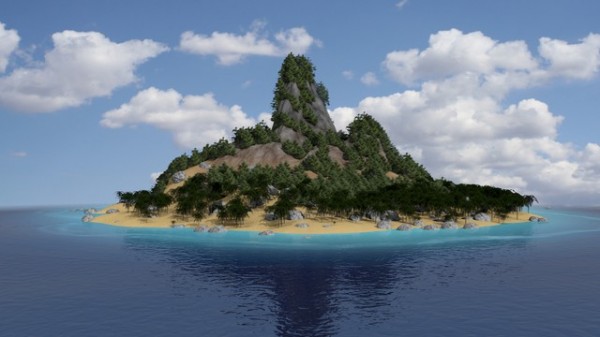 Таинственный и необитаемый остров - удивительные картинки 7