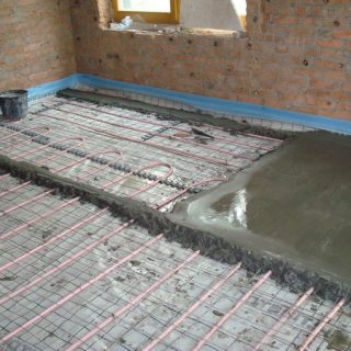 Как залить бетонную стяжку поверх теплого пола - способы и советы 2