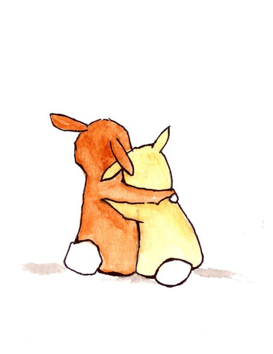 Красивые и простые рисунки, картинки кроликов для срисовки - сборка 16