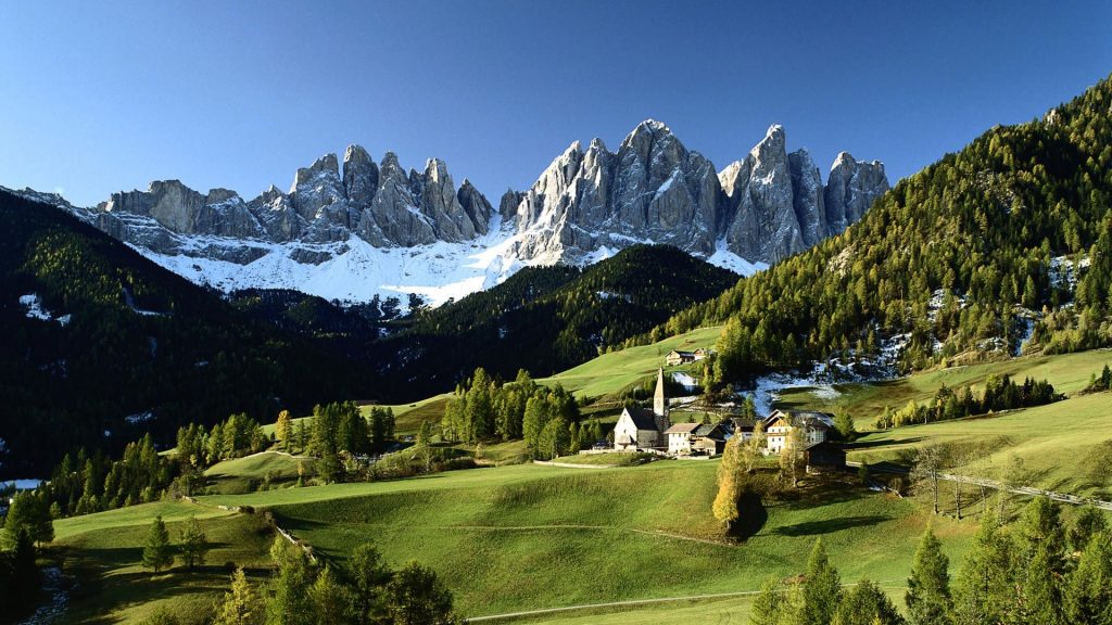 Красивые картинки Альпы. Удивительные фото на рабочий стол 5