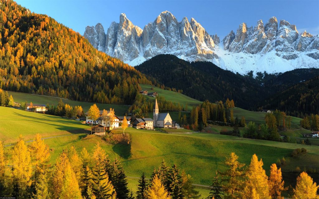 Красивые картинки Альпы. Удивительные фото на рабочий стол 7