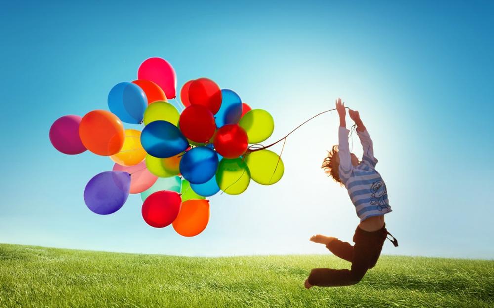 Красивые картинки Воздушные шарики - интересные обои, фото 13